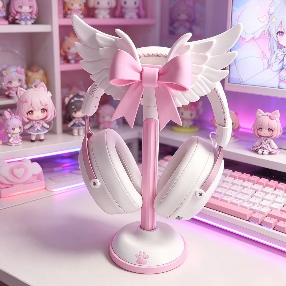 Penyangga Headset Bentuk Sayap - Accessories For Your Gaming Room ulasan dan harga
