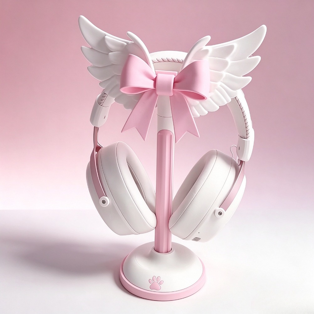 Penyangga Headset Bentuk Sayap - Accessories For Your Gaming Room ulasan dan harga