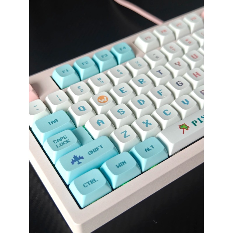 Keycap Bertema Pixel Style Pro - Gaming Accessories Aesthetic ulasan dan harga