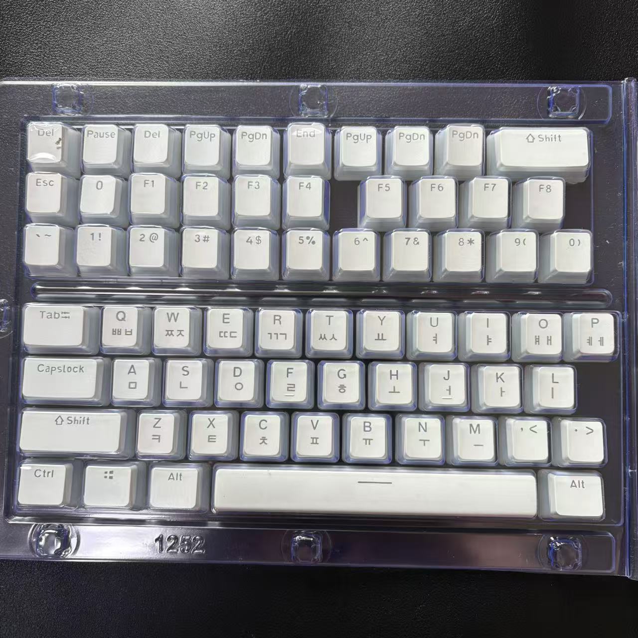 Hangul Keycap tata letak Korea - Gaming Accessories Aesthetic ulasan dan harga
