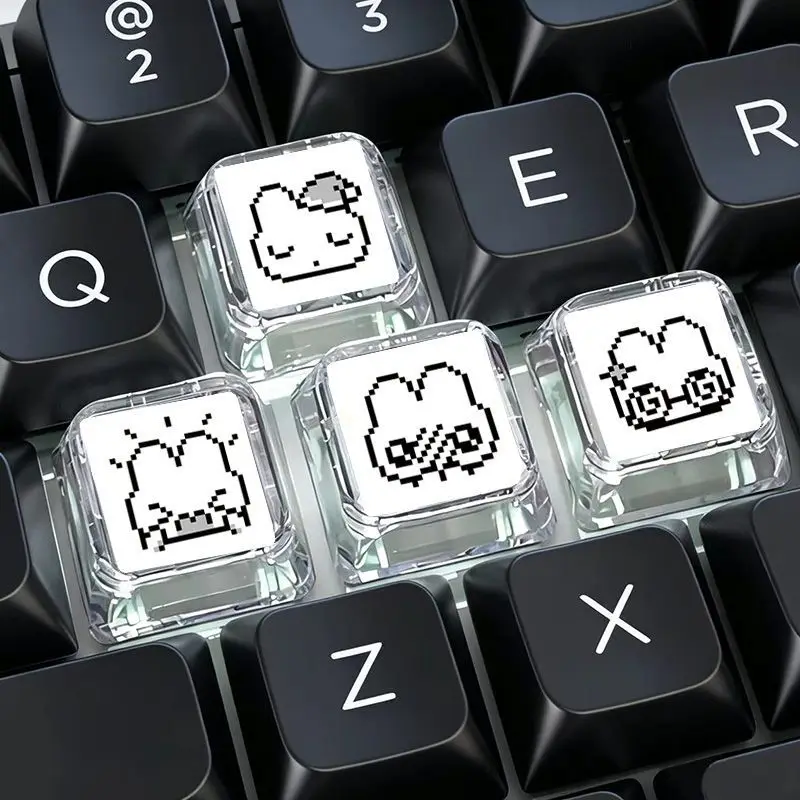 1 set berisi 4 buah tombol key - Gaming Accessories Aesthetic ulasan dan harga